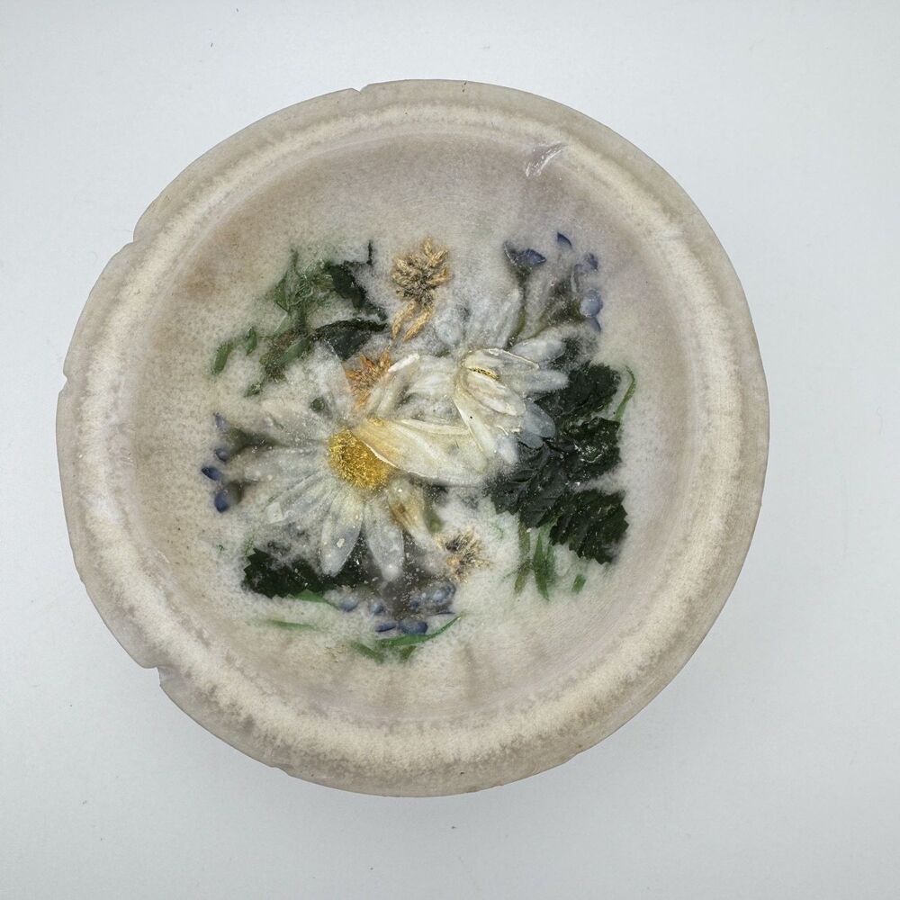 Habersham Candle Company Pottery Vessel Home Fragrance Bowl 6..75" White